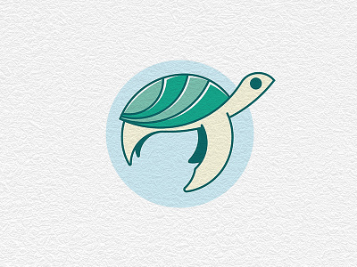 Turtle Logo brand brandidentity concept design eggplant illustration logo logodesign seaturtle sketch turtle