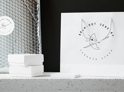 Branding & Packaging for a Jewelry Brand brand branding dot identity jewellery jewellery logo jewellery online kandinsky logo logotype minimalism packaging simple design simplicity typography visual