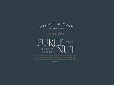 Puree Nut Label Layout