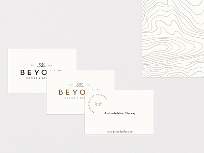 Beyond Coffee Roastery / Aurlandsdalen brand branding card coffee design graphic minimalism roastery simplicity visual