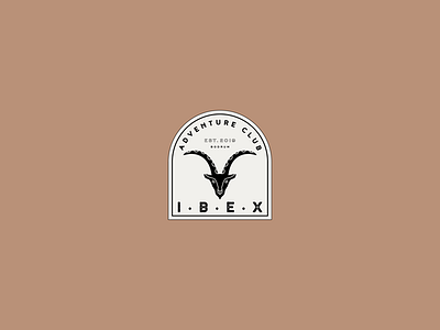 Ibex Adventure Club | Logo option No.2