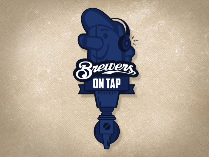 On Tap Podcast barrelman brewers headphones logo music podcast radio sports