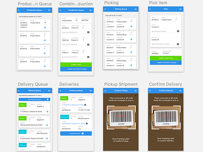 Blockchain based Mobile Supply Chain App