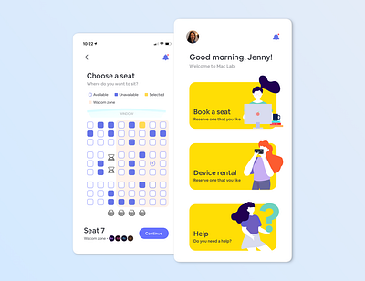 My Fav Seat booking app design illustration mobile mobile app ui ux