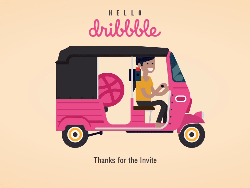 Hello Dribbble firstshot