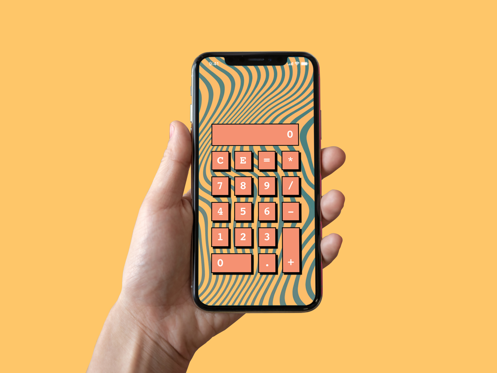 Daily UI 004 Calculator by Jessica Wood on Dribbble