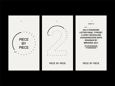Piece by piece story post branding chicago design graphic design graphicdesign icon layout logo typography vector