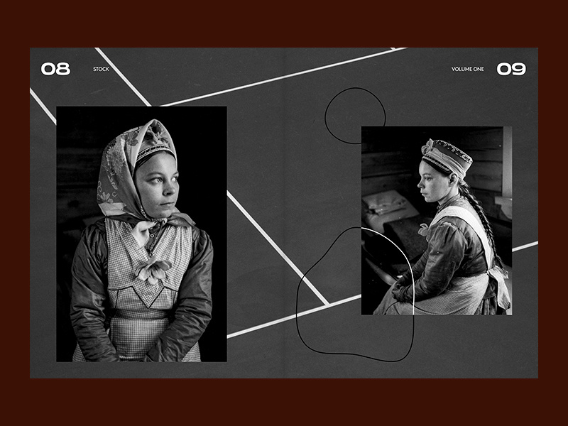 Stock Mag publication magazine layout photo typography graphic design design
