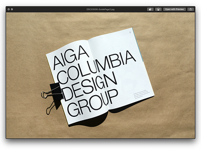 AIGA Columbia Style Guide