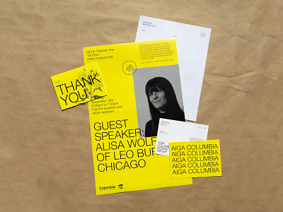 AIGA CCC aiga aiga chicago branding design graphic design graphicdesign layout logo poster print typography vector