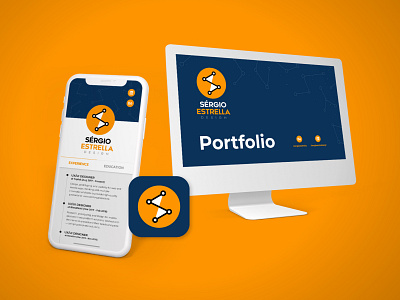 Personal Brand applications on Digital app branding desktop graphic design icon logo mobile ui design visual identity web