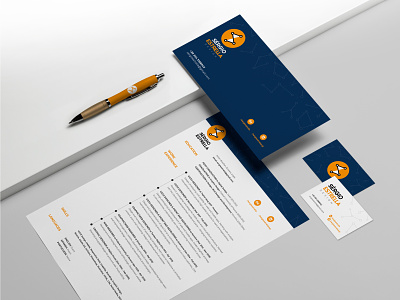 Personal Brand applications on Print branding business card design graphic design illustration print products typography visual identity