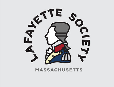 Lafayette Society of Massachusetts branding logo logodesign