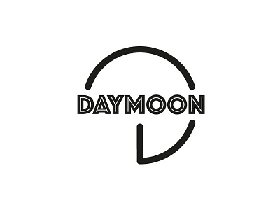Lightning shop logo "Daymoon" brand branding daymoon design lamp light ligntning logo technology