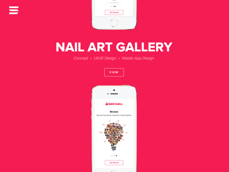 Nail Art Gallery by Endless Studio on Dribbble