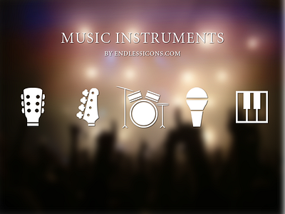 Music Instruments acoustic guitar background bass bass guitar drum free icon freebie guitar icon icons image instruments microphone music piano png sing song vector web