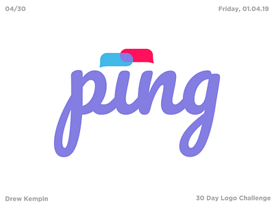 Ping Logo (30 Day Logo Challenge)