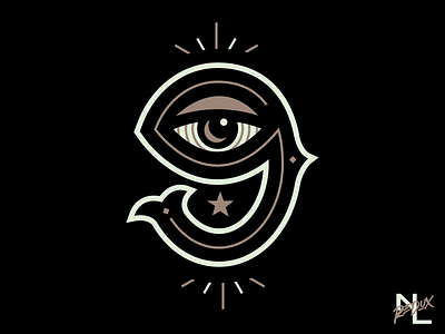 NOLA/Armstrong Secret 9 9 baseball branding concept eye logo new orleans nola number sports