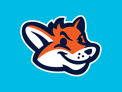 Zorros de Somerset Cap Logo baseball branding design fox illustration logo mascot milb sports zorro
