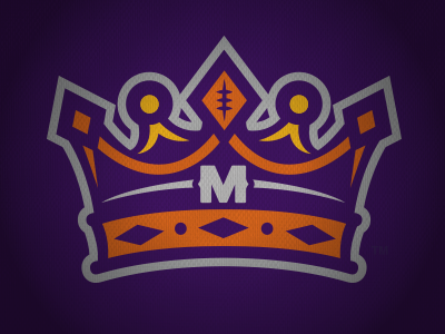 Memphis Kings crown football kings logo memphis nafl sports