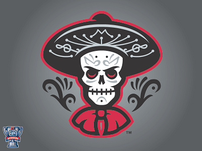 Las Mariachis de Nuevo México (MiLB) albuquerque baseball copa logo mariachi mexico new sports