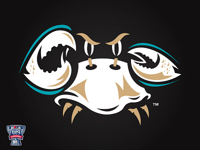 Cangrejo Fantasmas de Chesapeake (Bowie) MiLB baseball chesapeake crabs ghost logo maryland milb sports