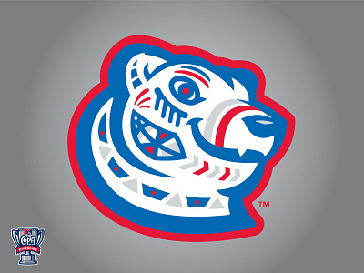 Pawtucket Osos Polares (MiLB) baseball dominican graffiti logo pawtucket polar bear puerto rican sports