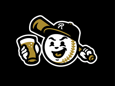 Play Ball! Pilsner baseball bat beer beer can design logo mlb north carolina raleigh sports trophy