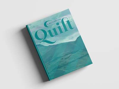 A Patchwork Quilt Book Cover WIP book cover ecuador majesti mockup monochrome photo wip