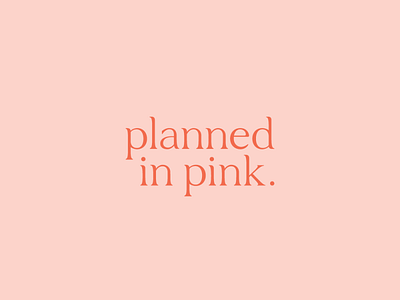 Planned in Pink Logo