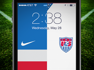 World Cup Lock Screen - USA brazil football iphone soccer usa usmnt wallpaper world cup