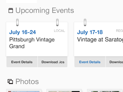 Calendar Events calendar events