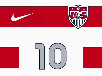 New Us Men S Soccer Home Kit Wallpaper By Dave Ruse On Dribbble