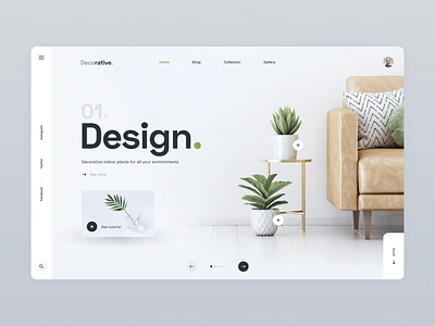 Web Design Minimalist branding inspiration interaction minialista minimalist ui ui ux ui design ux design web design