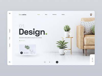 Web Design Minimalist branding inspiration interaction minialista minimalist ui ui ux ui design ux design web design