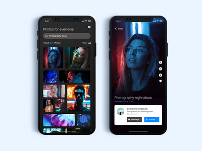 Search of Photography - Daily UI Challenge #4