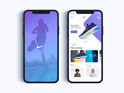 Nike App eCommerce - Daily UI Challenge #5 app design ecommerce ios minialista shopping ui ui design ux ux design web design