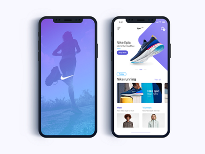 Nike App eCommerce - Daily UI Challenge #5