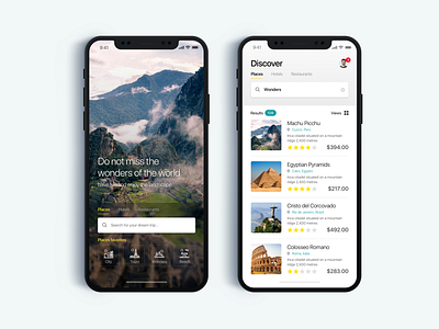 Travel and Tourism App - Daily UI Challenge #6