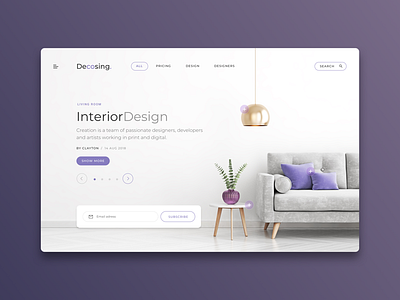 Decosing Web Interior Design