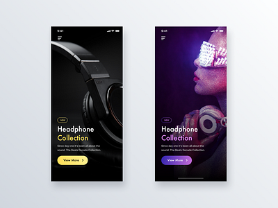 Color Style App Design - Daily UI Challenge #16