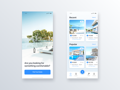 Real Estate App - Daily UI Challenge #17