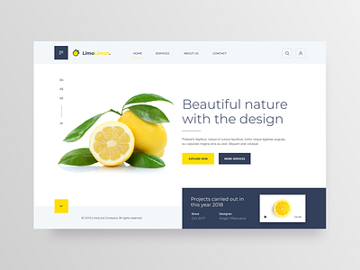 Web Design UI - Landing Page design inspiration interaction landing design landing page minialista minimalist typography ui ui ux ui ux design ui design ux ux design web design