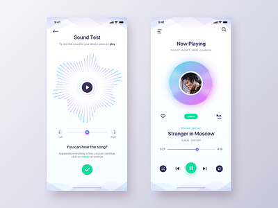 Play Music App - Daily UI Challenge #21 app concept app design detail inspiration interaction ios music music album music app ui ux ui design ux ux design