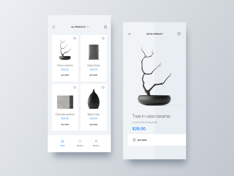 Minimalist App by Angel Villanueva for Fireart Studio on Dribbble