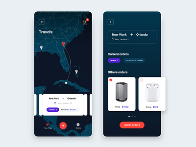 Travel App - Concept UI Design