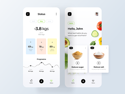 Healthy App Concept