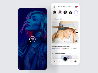 Add Shop App Design