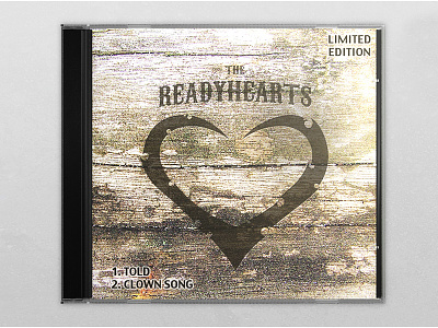 The Readyhearts CD artwork cd cover logo readyhearts shapetwister