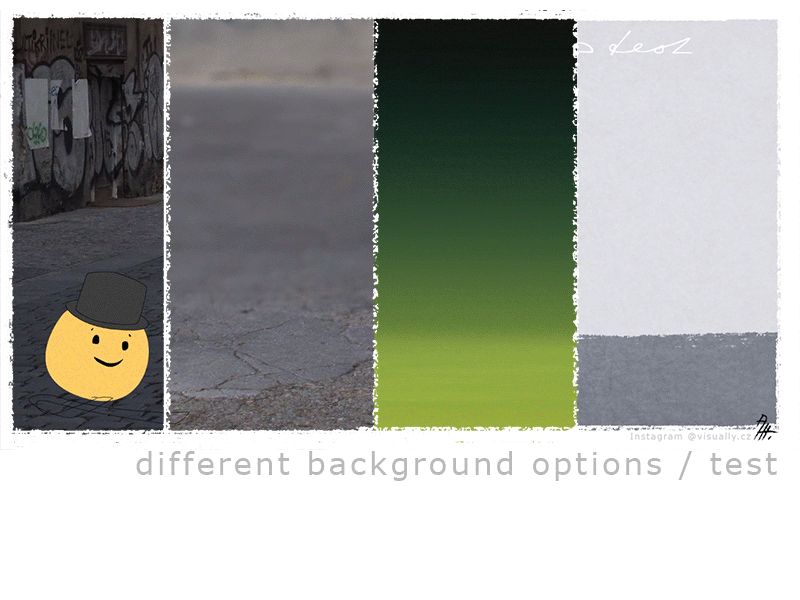 Different Background Styles Test .. animation development test wip